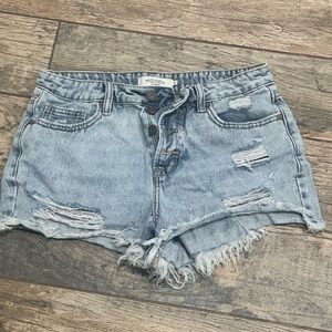 Hidden jean shorts